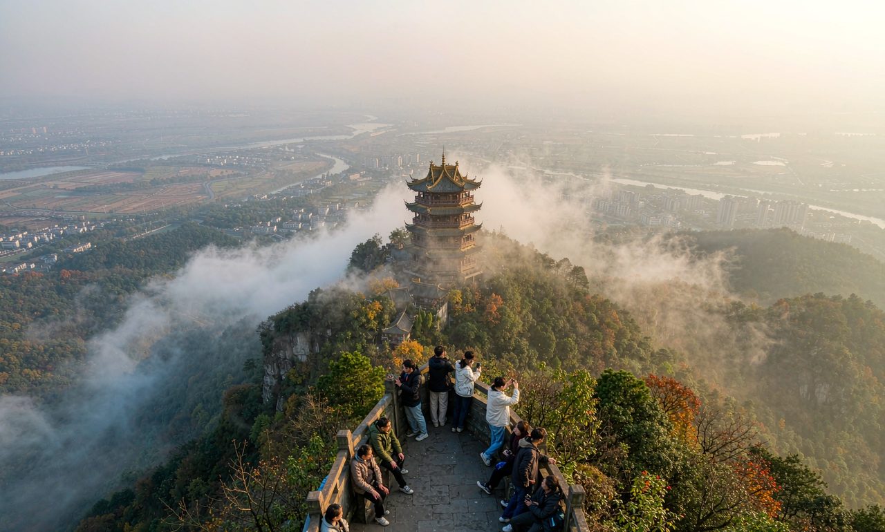 青城山老君阁