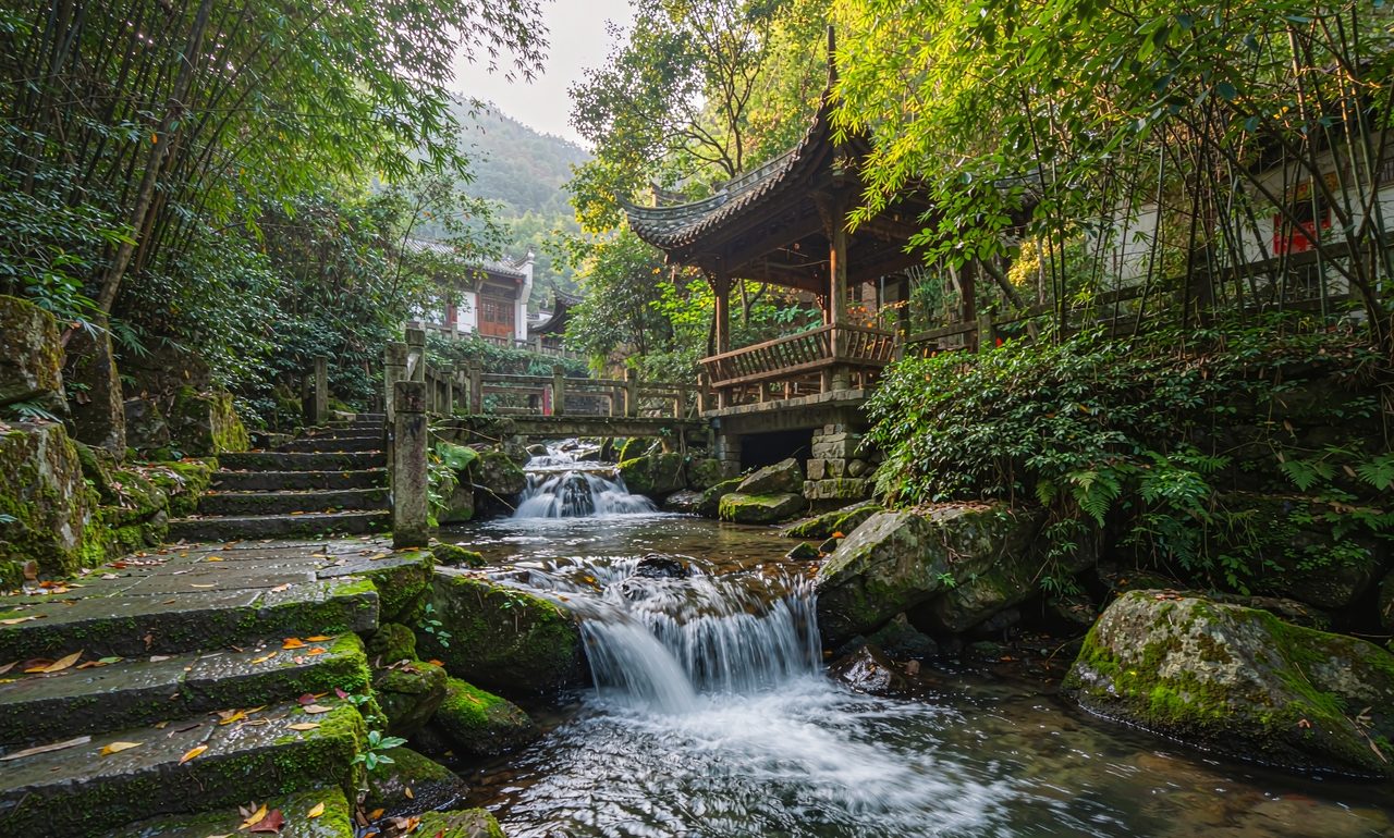 清音阁一线天