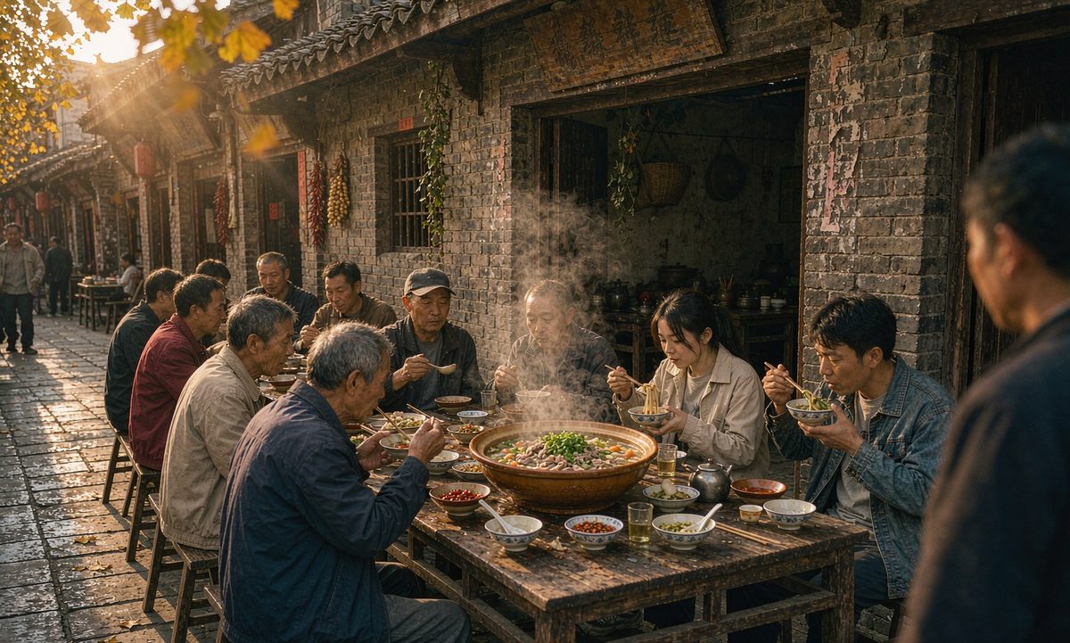 苏稽古镇跷脚牛肉