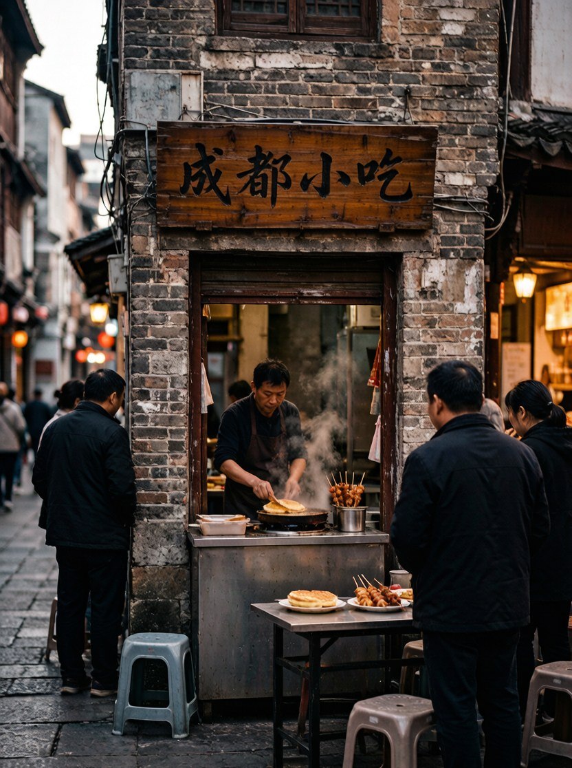 奎星楼街小吃,成都遛娃美食街