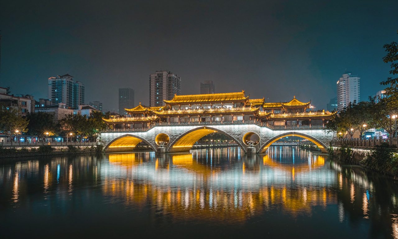 九眼桥夜景