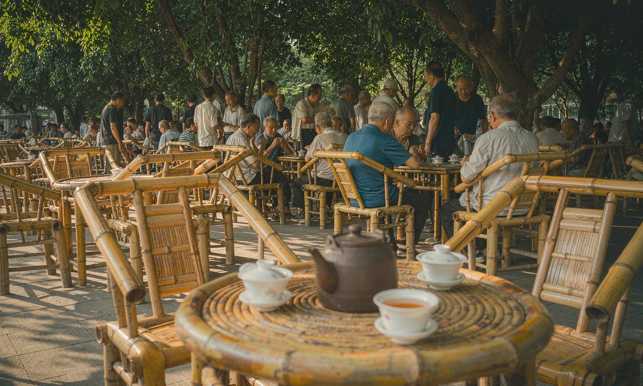 人民公园鹤鸣茶社